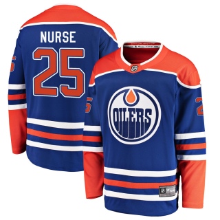Men's Darnell Nurse Edmonton Oilers Fanatics Branded Alternate Jersey - Breakaway Royal