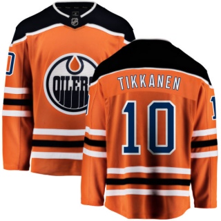 Men's Esa Tikkanen Edmonton Oilers Fanatics Branded Home Jersey - Breakaway Orange