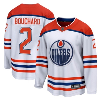 Men's Evan Bouchard Edmonton Oilers Fanatics Branded 2020/21 Special Edition Jersey - Breakaway White