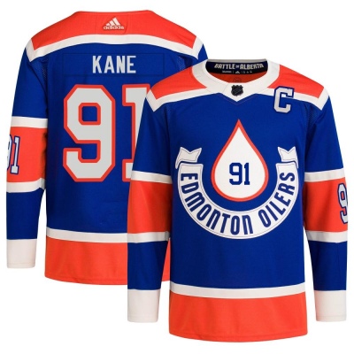 Men's Evander Kane Edmonton Oilers Adidas 2023 Heritage Classic Primegreen Jersey - Authentic Royal