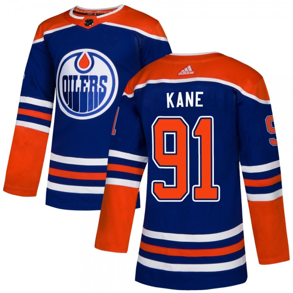 Men's Evander Kane Edmonton Oilers Adidas Alternate Jersey - Authentic Royal