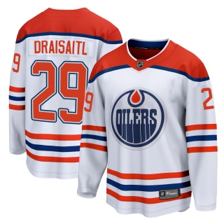 Men's Leon Draisaitl Edmonton Oilers Fanatics Branded 2020/21 Special Edition Jersey - Breakaway White