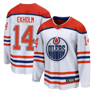 Men's Mattias Ekholm Edmonton Oilers Fanatics Branded 2020/21 Special Edition Jersey - Breakaway White