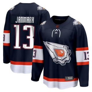 Men's Mattias Janmark Edmonton Oilers Fanatics Branded Special Edition 2.0 Jersey - Breakaway Navy