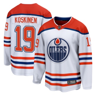 Men's Mikko Koskinen Edmonton Oilers Fanatics Branded 2020/21 Special Edition Jersey - Breakaway White