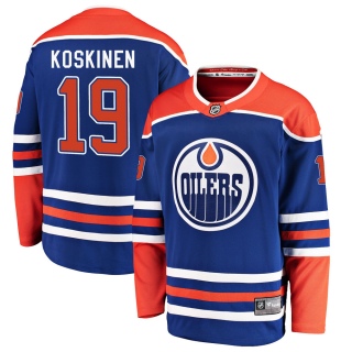 Men's Mikko Koskinen Edmonton Oilers Fanatics Branded Alternate Jersey - Breakaway Royal