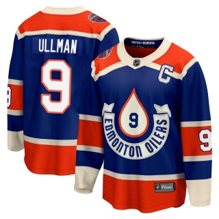Men's Norm Ullman Edmonton Oilers Fanatics Branded Breakaway 2023 Heritage Classic Jersey - Premier Royal