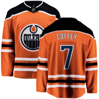 Men's Paul Coffey Edmonton Oilers Fanatics Branded Home Jersey - Breakaway Orange