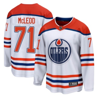 Men's Ryan McLeod Edmonton Oilers Fanatics Branded 2020/21 Special Edition Jersey - Breakaway White