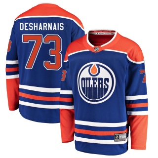 Men's Vincent Desharnais Edmonton Oilers Fanatics Branded Alternate Jersey - Breakaway Royal