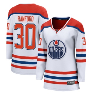 Women's Bill Ranford Edmonton Oilers Fanatics Branded 2020/21 Special Edition Jersey - Breakaway White