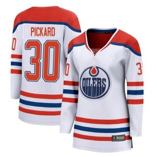 Women's Calvin Pickard Edmonton Oilers Fanatics Branded 2020/21 Special Edition Jersey - Breakaway White