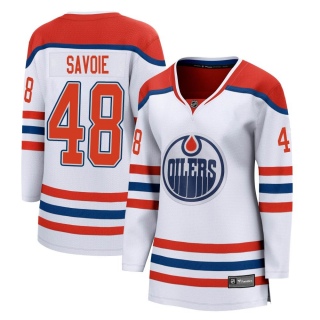 Women's Carter Savoie Edmonton Oilers Fanatics Branded 2020/21 Special Edition Jersey - Breakaway White