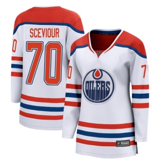 Women's Colton Sceviour Edmonton Oilers Fanatics Branded 2020/21 Special Edition Jersey - Breakaway White