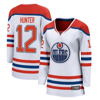 Women's Dave Hunter Edmonton Oilers Fanatics Branded 2020/21 Special Edition Jersey - Breakaway White