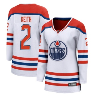 Women's Duncan Keith Edmonton Oilers Fanatics Branded 2020/21 Special Edition Jersey - Breakaway White