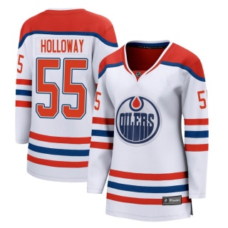 Women's Dylan Holloway Edmonton Oilers Fanatics Branded 2020/21 Special Edition Jersey - Breakaway White