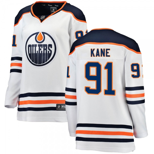 Women's Evander Kane Edmonton Oilers Fanatics Branded Away Jersey - Breakaway White