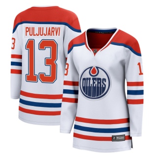 Women's Jesse Puljujarvi Edmonton Oilers Fanatics Branded 2020/21 Special Edition Jersey - Breakaway White