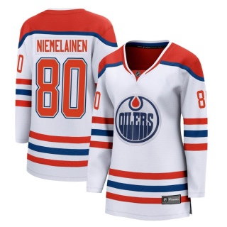 Women's Markus Niemelainen Edmonton Oilers Fanatics Branded 2020/21 Special Edition Jersey - Breakaway White