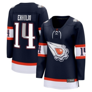 Women's Mattias Ekholm Edmonton Oilers Fanatics Branded Special Edition 2.0 Jersey - Breakaway Navy