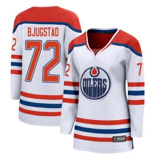 Women's Nick Bjugstad Edmonton Oilers Fanatics Branded 2020/21 Special Edition Jersey - Breakaway White