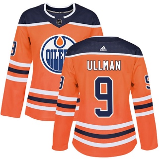 Women's Norm Ullman Edmonton Oilers Adidas r Home Jersey - Authentic Orange