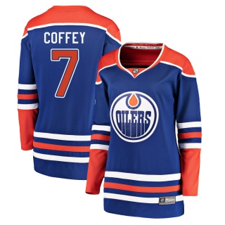 Women's Paul Coffey Edmonton Oilers Fanatics Branded Alternate Jersey - Breakaway Royal
