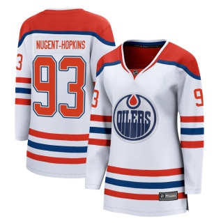 Women's Ryan Nugent-Hopkins Edmonton Oilers Fanatics Branded 2020/21 Special Edition Jersey - Breakaway White