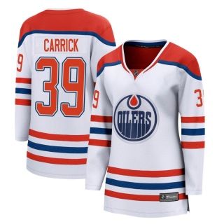 Women's Sam Carrick Edmonton Oilers Fanatics Branded 2020/21 Special Edition Jersey - Breakaway White