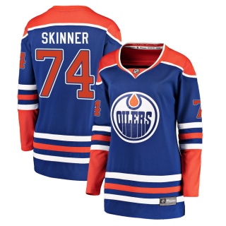 Women's Stuart Skinner Edmonton Oilers Fanatics Branded Alternate Jersey - Breakaway Royal