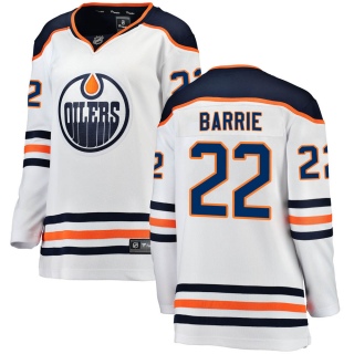 Women's Tyson Barrie Edmonton Oilers Fanatics Branded Away Jersey - Breakaway White