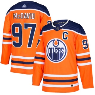 Youth Connor McDavid Edmonton Oilers Adidas Home Jersey - Authentic Orange