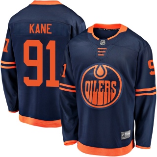 Youth Evander Kane Edmonton Oilers Fanatics Branded Alternate 2018/19 Jersey - Breakaway Navy