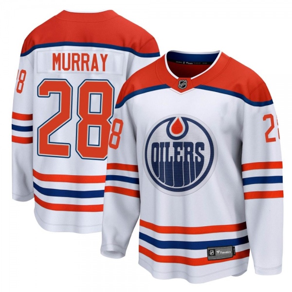 Youth Ryan Murray Edmonton Oilers Fanatics Branded 2020/21 Special Edition Jersey - Breakaway White