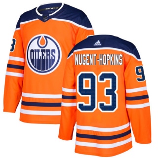 Youth Ryan Nugent-Hopkins Edmonton Oilers Adidas Home Jersey - Authentic Orange